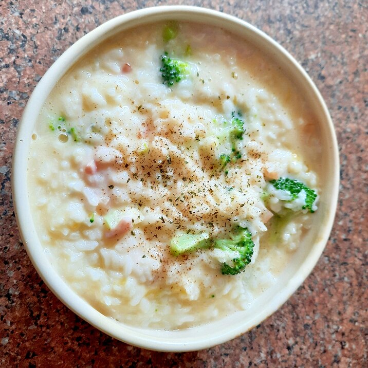 一人飯!簡単チーズリゾット